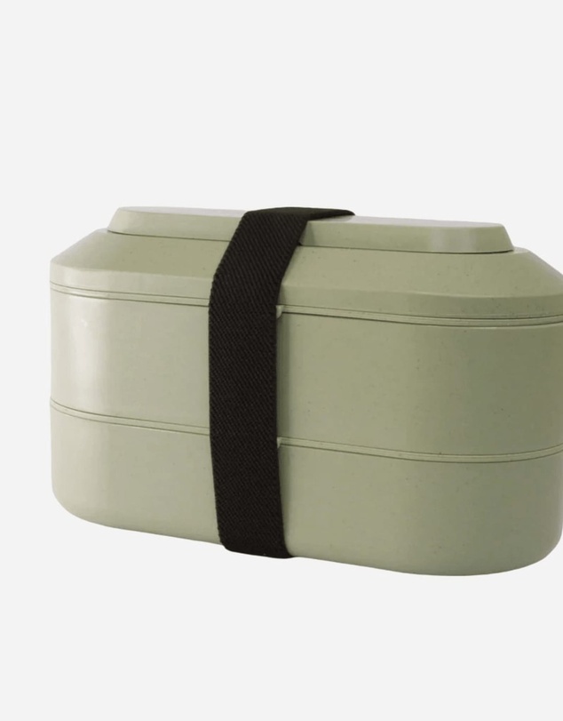 The Good BRAND - Dual Layer Bento Box with Fork & Spoon