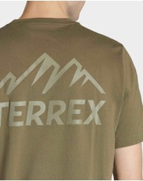 adidas Performance - TERREX MOUNTAIN GRAPHIC T-SHIRT Mens