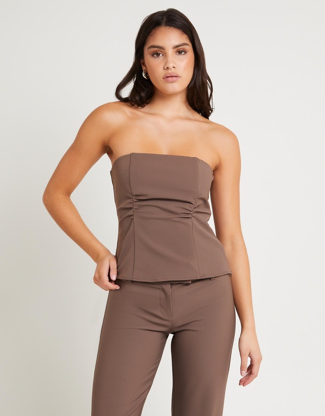 Alice In The Eve - Rory Ruched Bandeau Top
