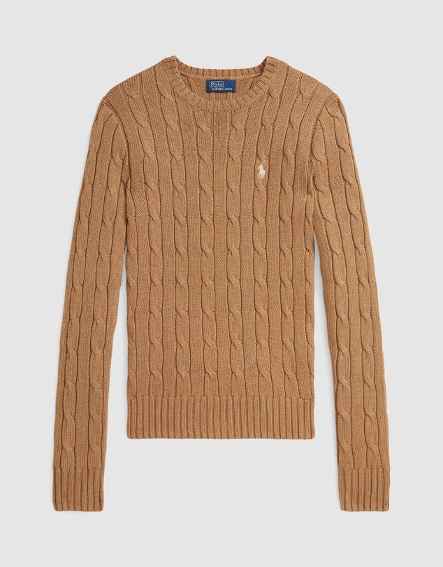 Polo Ralph Lauren - Cable-Knit Cotton Crewneck Sweater