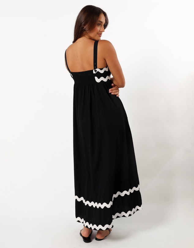 Petal & Pup - Reece Maxi Dress - Black