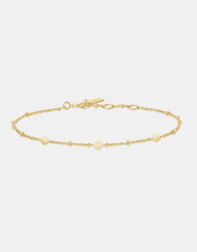 Ania Haie - Ania Haie Gold Disc Station Bracelet