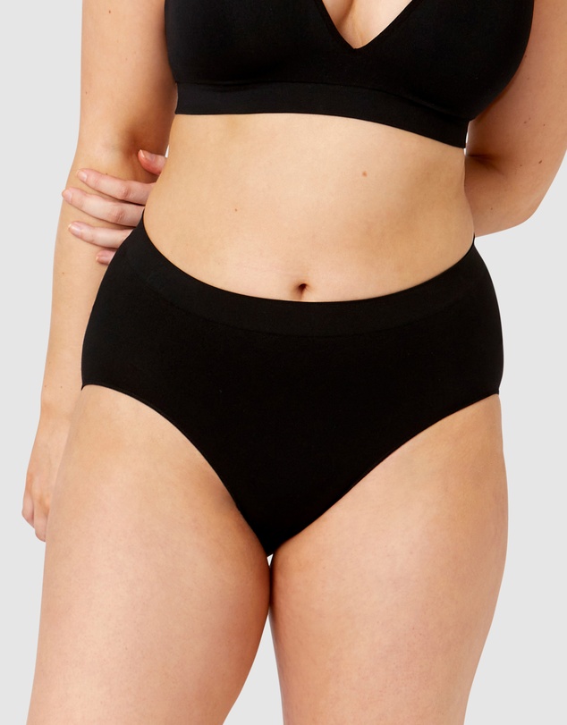 Ambra - 4 Pack Bare Essentials Recycled Nylon Midi Brief