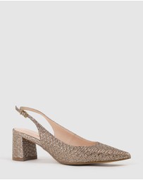Edward Meller - BARI55 Block Heel Slingback Pump