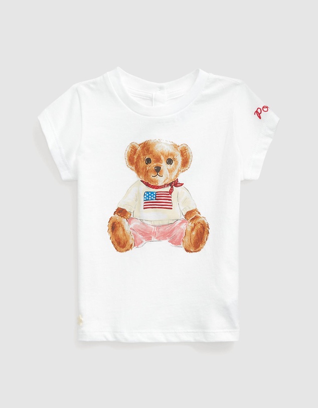 Polo Ralph Lauren - Polo Bear Cotton Jersey Tee - Babies