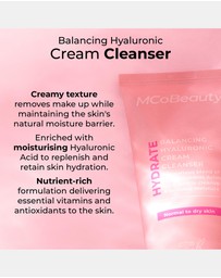 MCoBeauty - Hydrate Balancing Hyaluronic Cream Cleanser 150ml