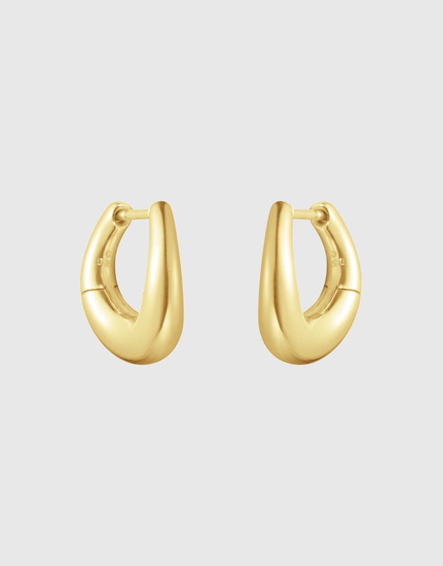 Georg Jensen - Offspring Earhoops Gold