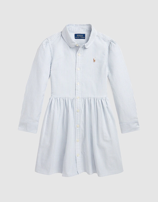 Polo Ralph Lauren - Striped Cotton Oxford Shirtdress (2YRS-6.5YRS)