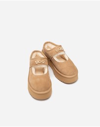 Ozwear Connection Uggs - Ugg Mary Jane Emb Logo Platform
