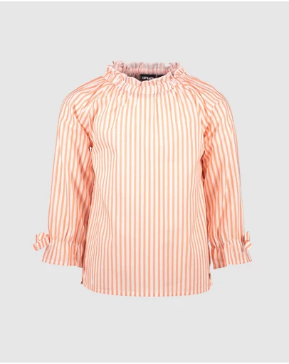 Like FLO - Lightweight Stripe Blouse - Kids-Teens