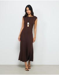 AERE - Tori Rib Knit Dress