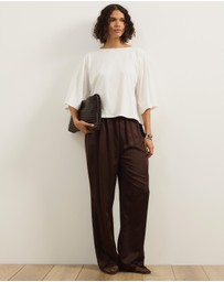 Atmos&Here - Wide Sleeve Boxy T-Shirt