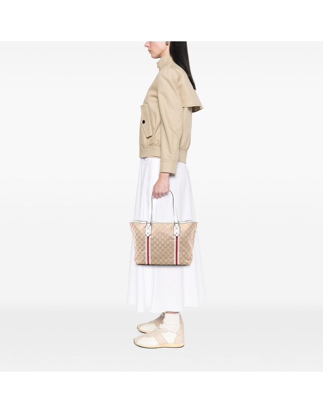 Pre-Loved by Azura Reborn - Pre-Loved Large GG Canvas Jolicoeur Tote