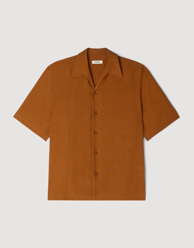 Sandro - Requin Linen Mc Shirt