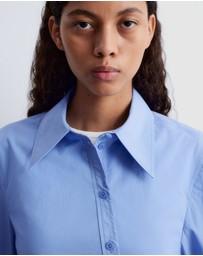 & Other Stories - Asymmetrical Cotton Shirt