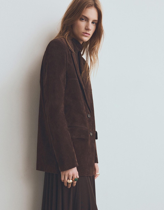 M.N.G - Straight Suede Jacket