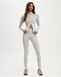 Cotton On Body Active - Ultra Soft Zip Through Jacket