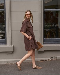 Ceres Life - Bonnie Relaxed Shirt Dress