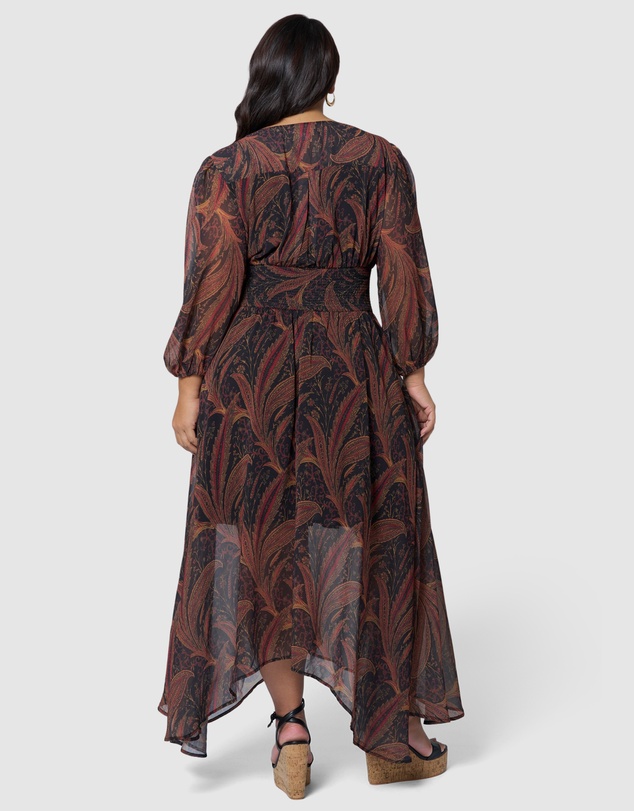 The Poetic Gypsy - Bohemian Harmony Maxi Dress