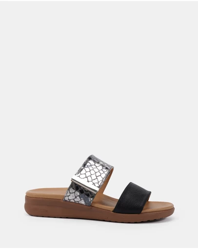 Clarks - Suze Black - Pewter