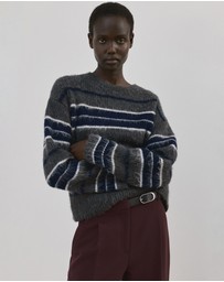 M.N.G - Belt Straight-Fit Trousers