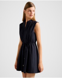 Forever New - Alyssa Drawcord Smock Mini Dress