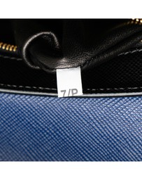 Pre-Loved by Azura Reborn - Pre-Loved Bicolor Saffiano Cuir Flap Crossbody