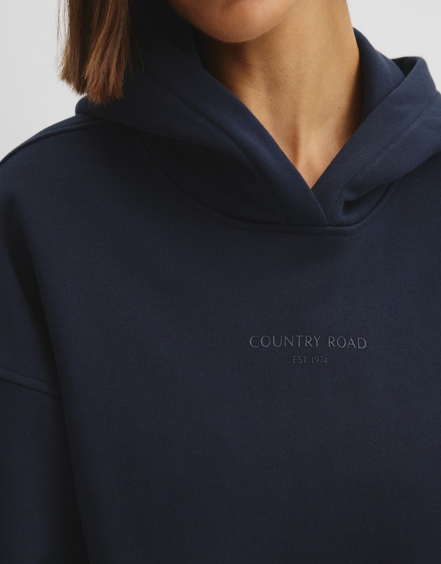 Country Road - Australian Good Earth Cotton Pull Over Hooded Sweat