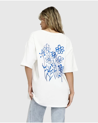 Belle & Bloom - Back To Bloom Oversized T-Shirt