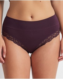 Kayser - 2 Pack Comfort Band Lace Trim Mid Rise