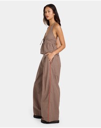 Volcom - Womens Checker Pants