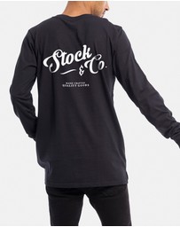 Stock & Co. - Scroll Long Sleeve Tee