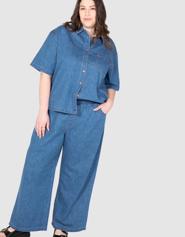 Love Your Wardrobe - Nicola Denim Pants