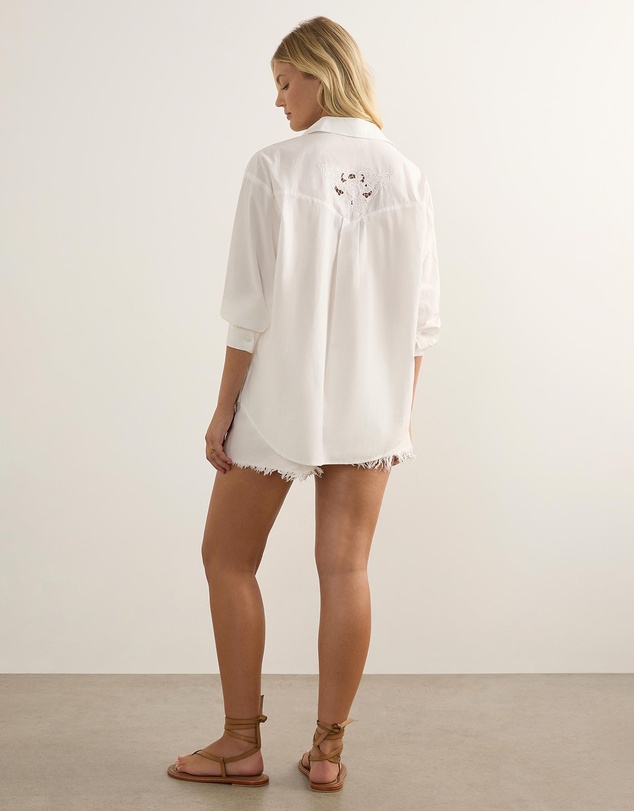 Auguste The Label - Holden Embroidered Shirt