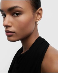 PDPAOLA - Air Mini Gold Hoop Earrings