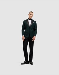 Politix - Emery Velvet Black Tie Tuxedo