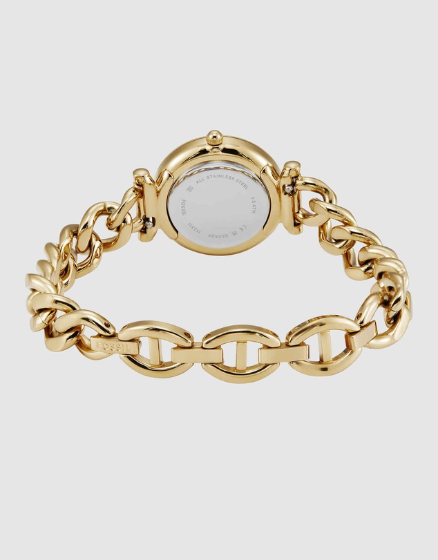 Fossil - Carlie Gold Tone Analogue Watch