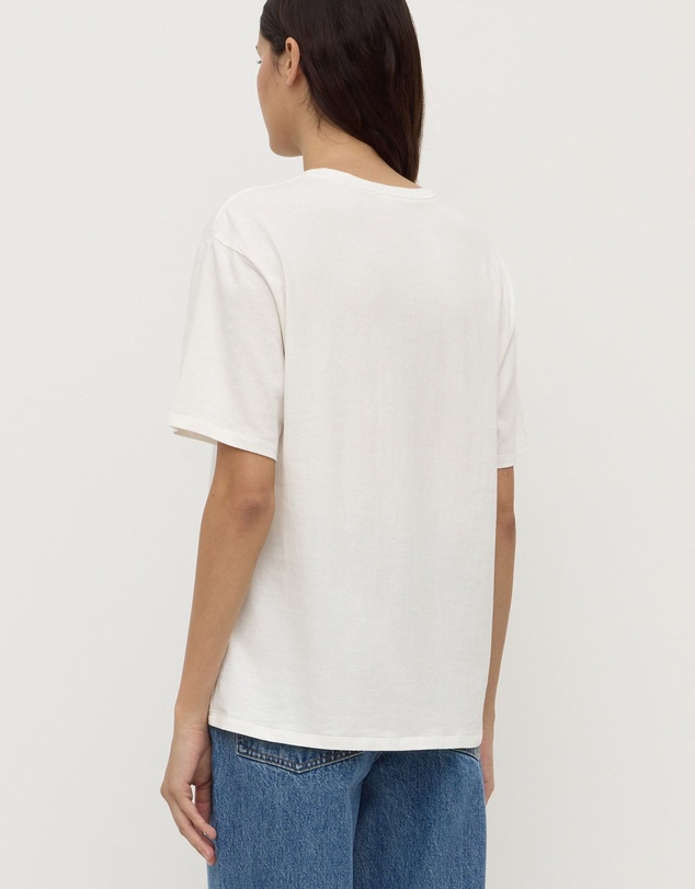 Revibe - Repaired Assembly Label Cotton Womens Tees S/S