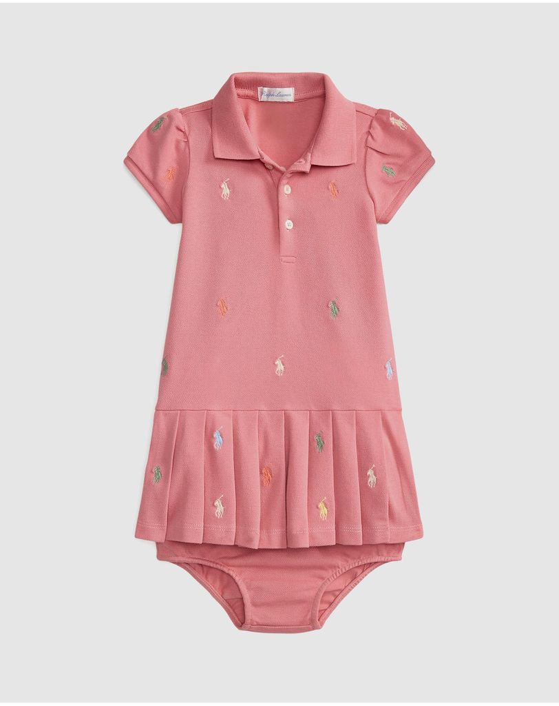 polo pony stretch mesh polo dress Polo Pony Stretch Mesh Polo Dress