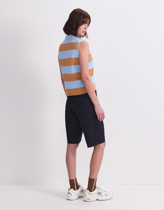 Sportscraft - Knit Sleeveless Polo Tank