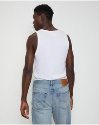 General Pants Co. Basics - Rib Singlet White