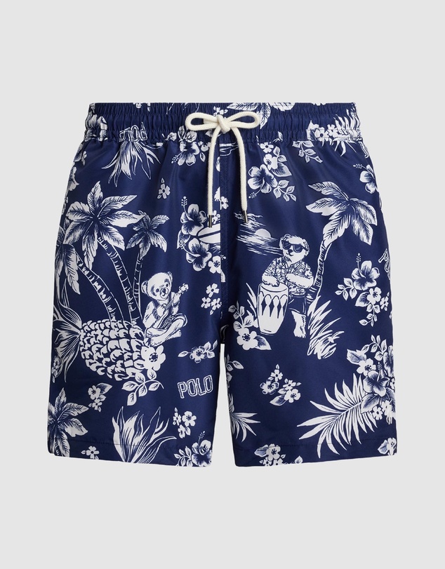 Polo Ralph Lauren - 5.75in Traveler Polo Bear Swim Trunks