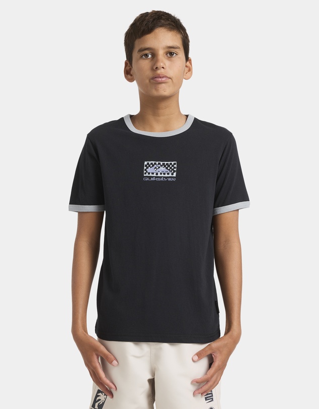 Quiksilver - Boys 8 to 16 Next Gen Ringer T-Shirt