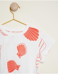 PLAY etc - Clam Crop Tee - Kids-Teens