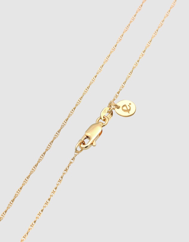 Elli Jewelry - Jewelry Set Drop Pendant Elegant Set Ear Hanger with Moonstone in 925 Sterling Silver Gold Plated