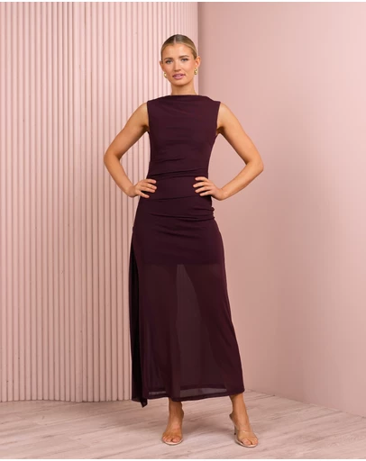 Azzurielle - Yindee Sleeveless Maxi Dress