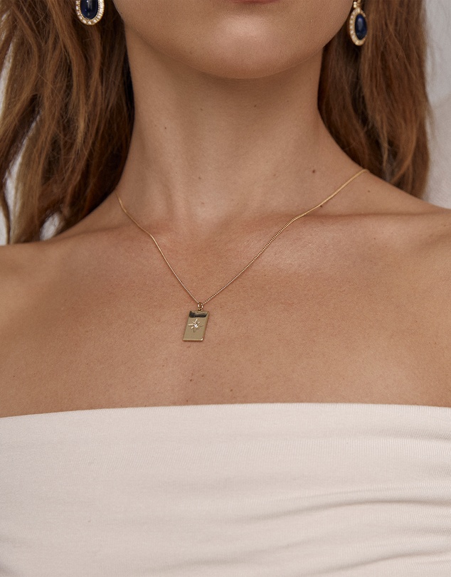 Zahar - January Birthstone Necklace
