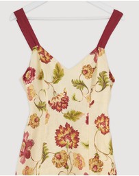 Revibe - Repaired KIVARI Odessa Midi Dress - AU 10