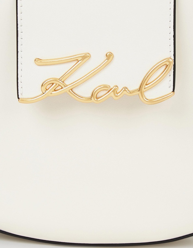 Karl Lagerfeld - K/Signature Halfmoon Shoulder Bag