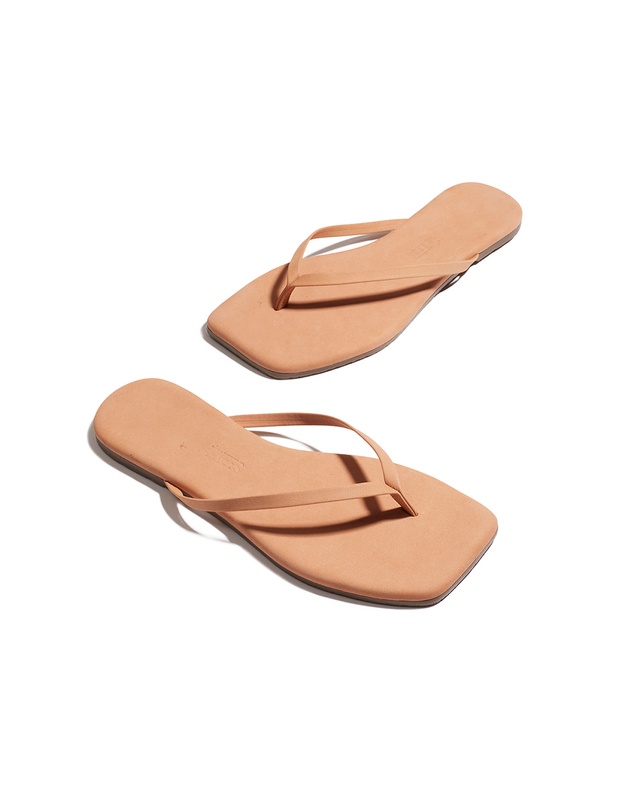 Tkees - Lily Square Toe Suede Sandals